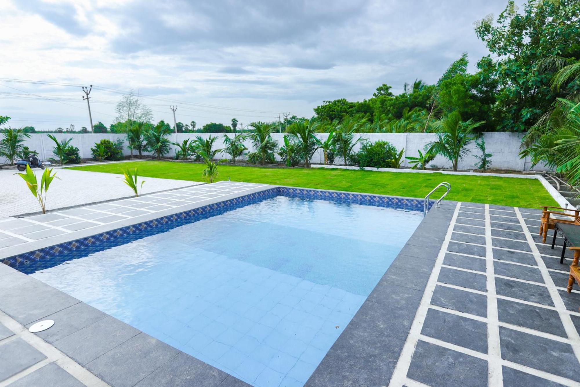 La Piscine Farm House オーロヴィル エクステリア 写真